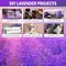 Dried Lavender Bundles 100 Natural Dried Lavender Flowers for Home Decoration, Photo Props, Home Fragrance, 2 Bundles Pack